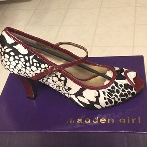 Madden girl animal print heel